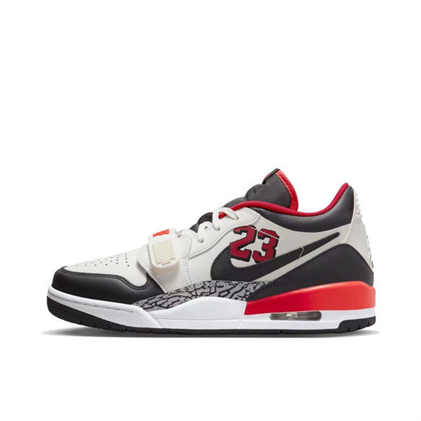 Women's Red/Black/Grey Running Weapon Air Jordan Legacy 312 Low Shoes 0011